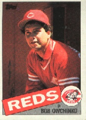 1985 Topps Baseball Cards      752     Bob Owchinko